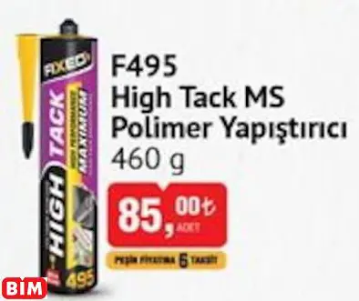 SGS F495 HİGH TACK MS POLİMER YAPIŞTIRICI
